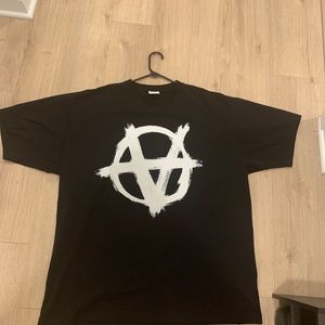 Vetements Shirt- Over sized Medium Tee- Double Anarchy